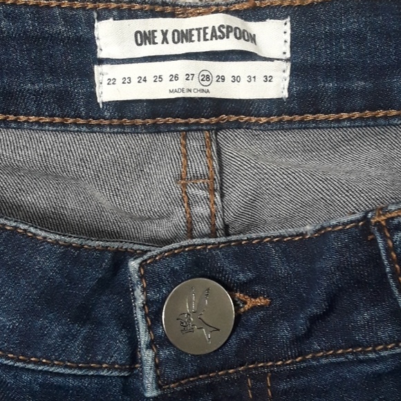 One Teaspoon Freebird II Low Waist Fitted Leg Jean - Picture 7 of 8